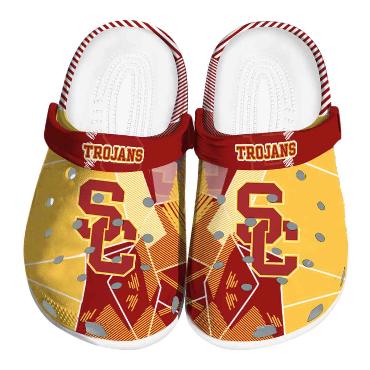 USC Trojans 2025 NCAA Sport Crocs Clogs For Men Women and Kids - GNL1465077