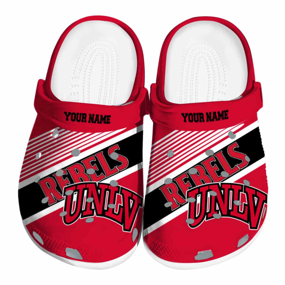 UNLV Rebels 2025 NCAA Sport Crocs Clogs For Men Women and Kids - GNL1465083