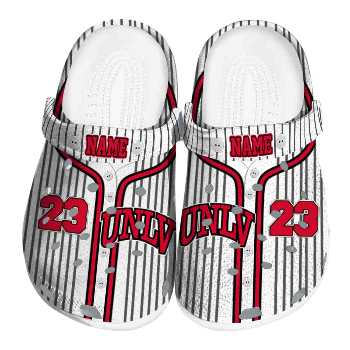 UNLV Rebels 2025 NCAA Sport Crocs Clogs For Men Women and Kids - GNL1465079