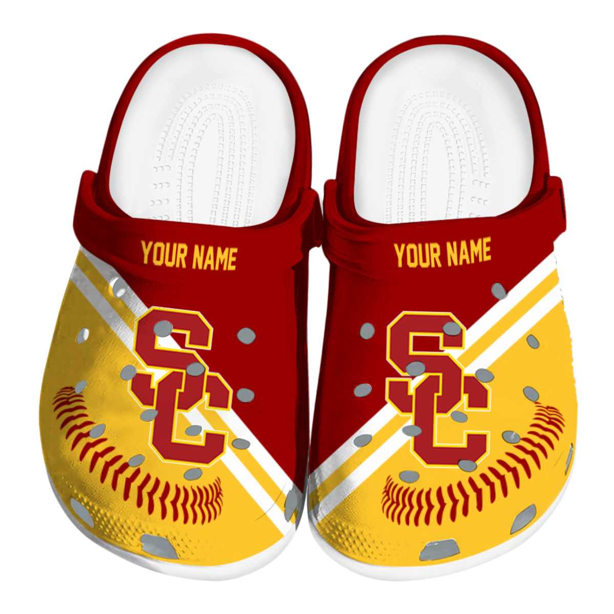 USC Trojans 2025 NCAA Sport Crocs Clogs For Men Women and Kids - GNL1465109