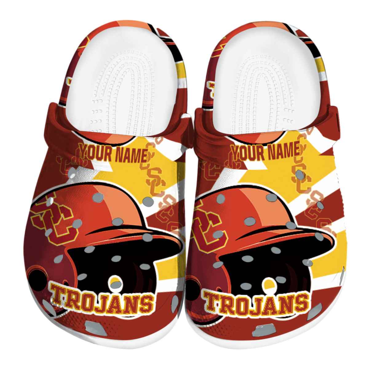 USC Trojans 2025 NCAA Sport Crocs Clogs For Men Women and Kids - GNL1465090