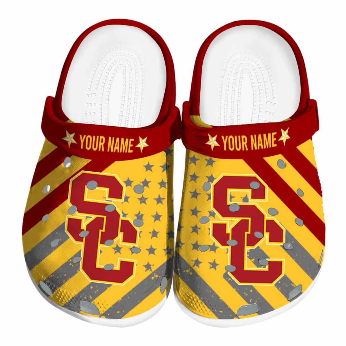 USC Trojans 2025 NCAA Sport Crocs Clogs For Men Women and Kids - GNL1465091