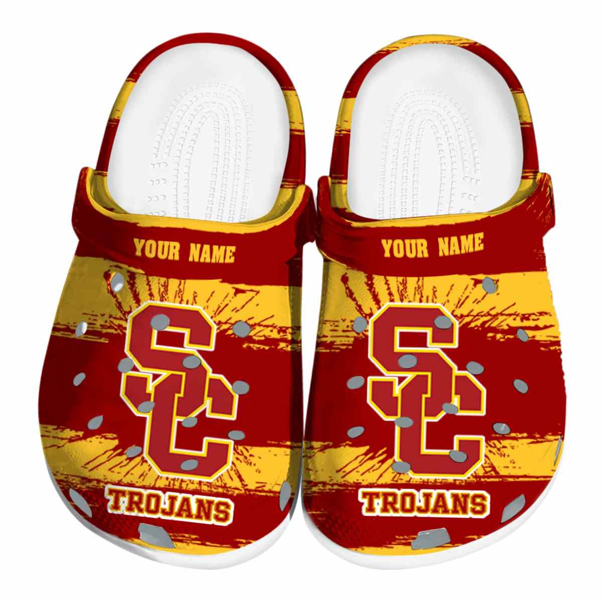 USC Trojans 2025 NCAA Sport Crocs Clogs For Men Women and Kids - GNL1465096
