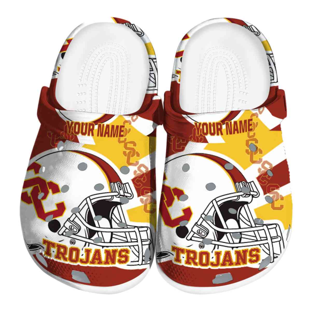 USC Trojans 2025 NCAA Sport Crocs Clogs For Men Women and Kids - GNL1465111