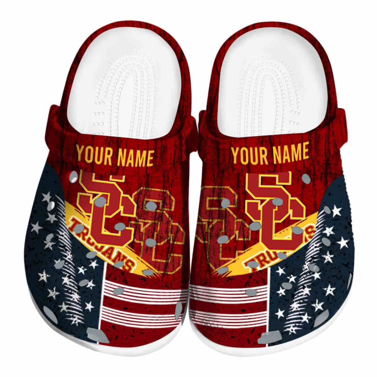 USC Trojans 2025 NCAA Sport Crocs Clogs For Men Women and Kids - GNL1465102