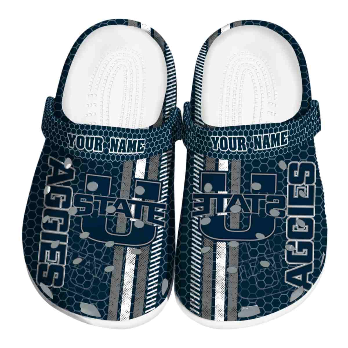 Utah State Aggies 2025 NCAA Sport Crocs Clogs For Men Women and Kids - GNL1465114