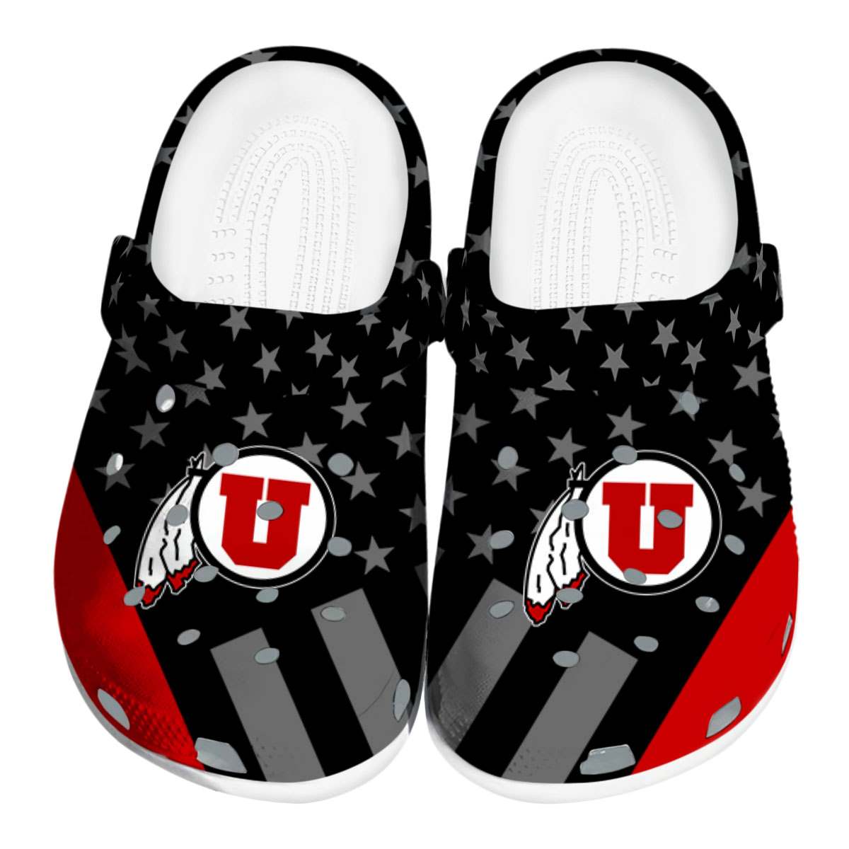 Utah Utes 2025 NCAA Sport Crocs Clogs For Men Women and Kids - GNL1465140
