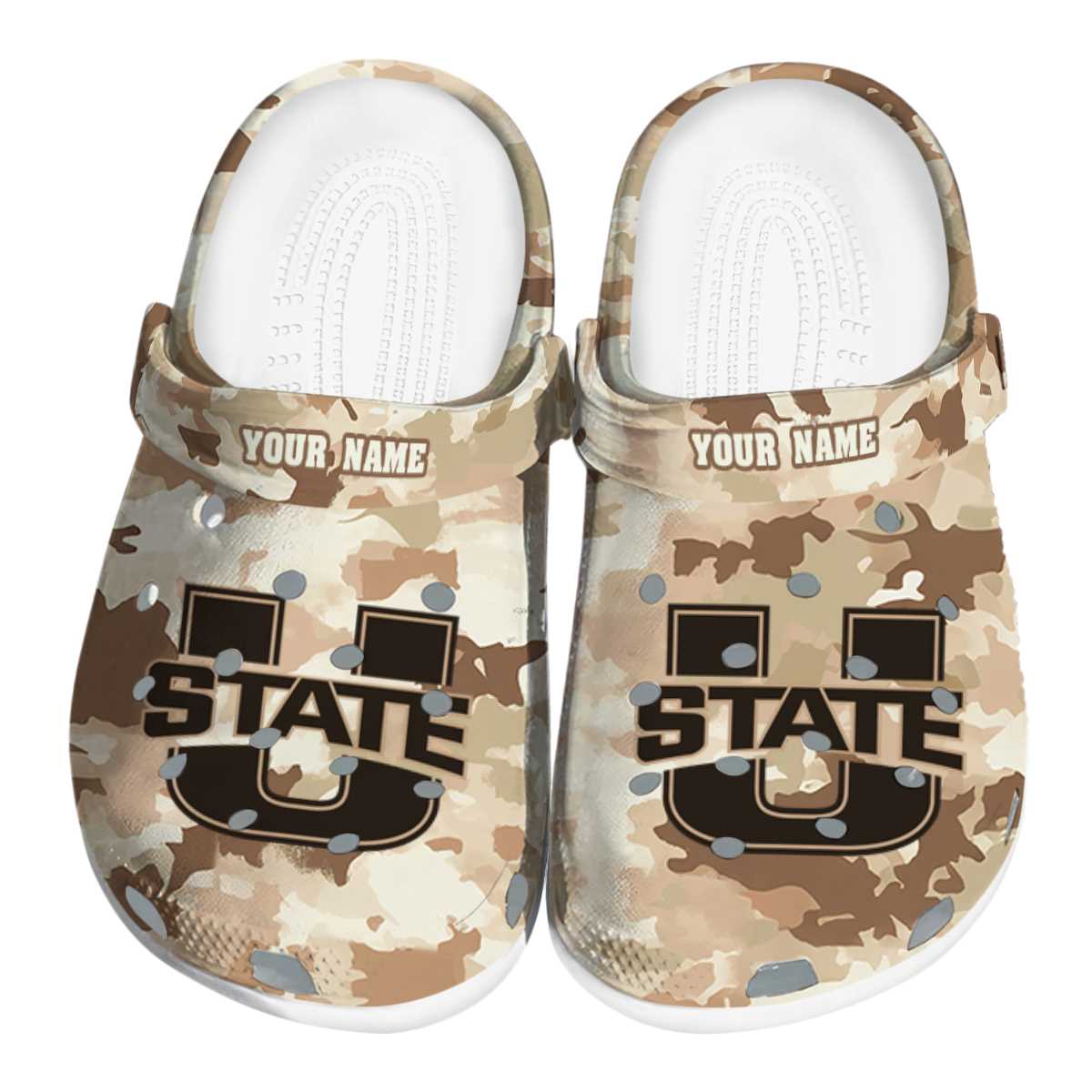 Utah State Aggies 2025 NCAA Sport Crocs Clogs For Men Women and Kids - GNL1465126
