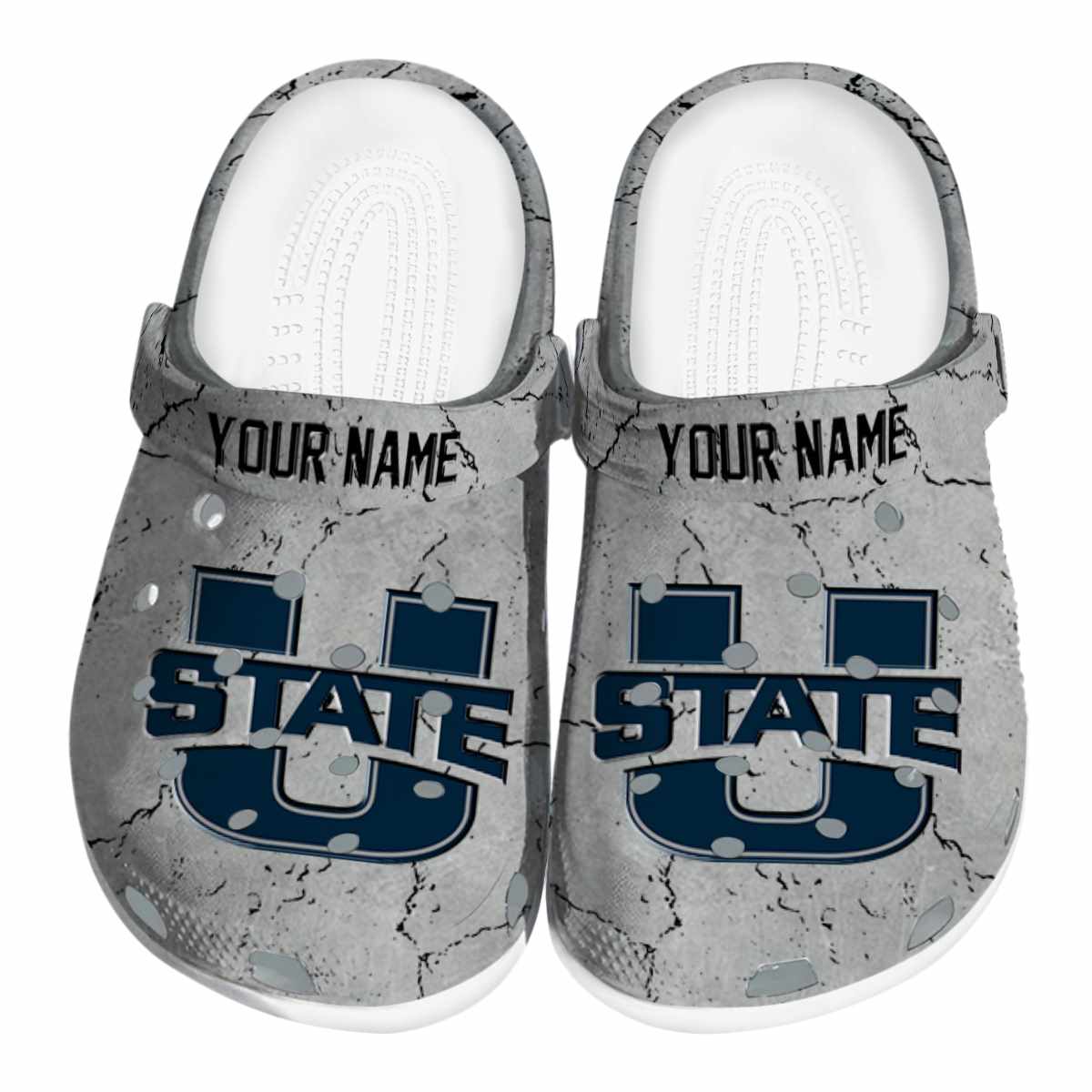 Utah State Aggies 2025 NCAA Sport Crocs Clogs For Men Women and Kids - GNL1465135