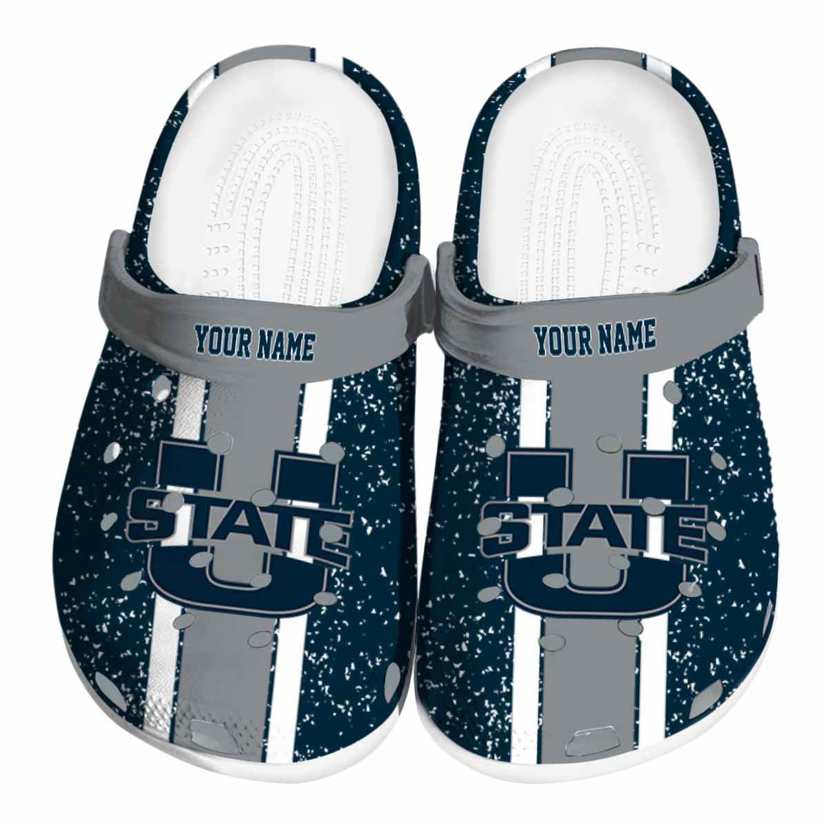 Utah State Aggies 2025 NCAA Sport Crocs Clogs For Men Women and Kids - GNL1465128