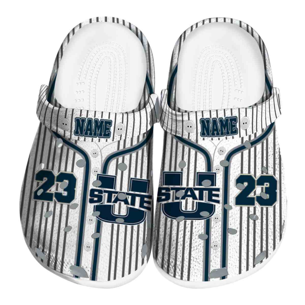 Utah State Aggies 2025 NCAA Sport Crocs Clogs For Men Women and Kids - GNL1465131
