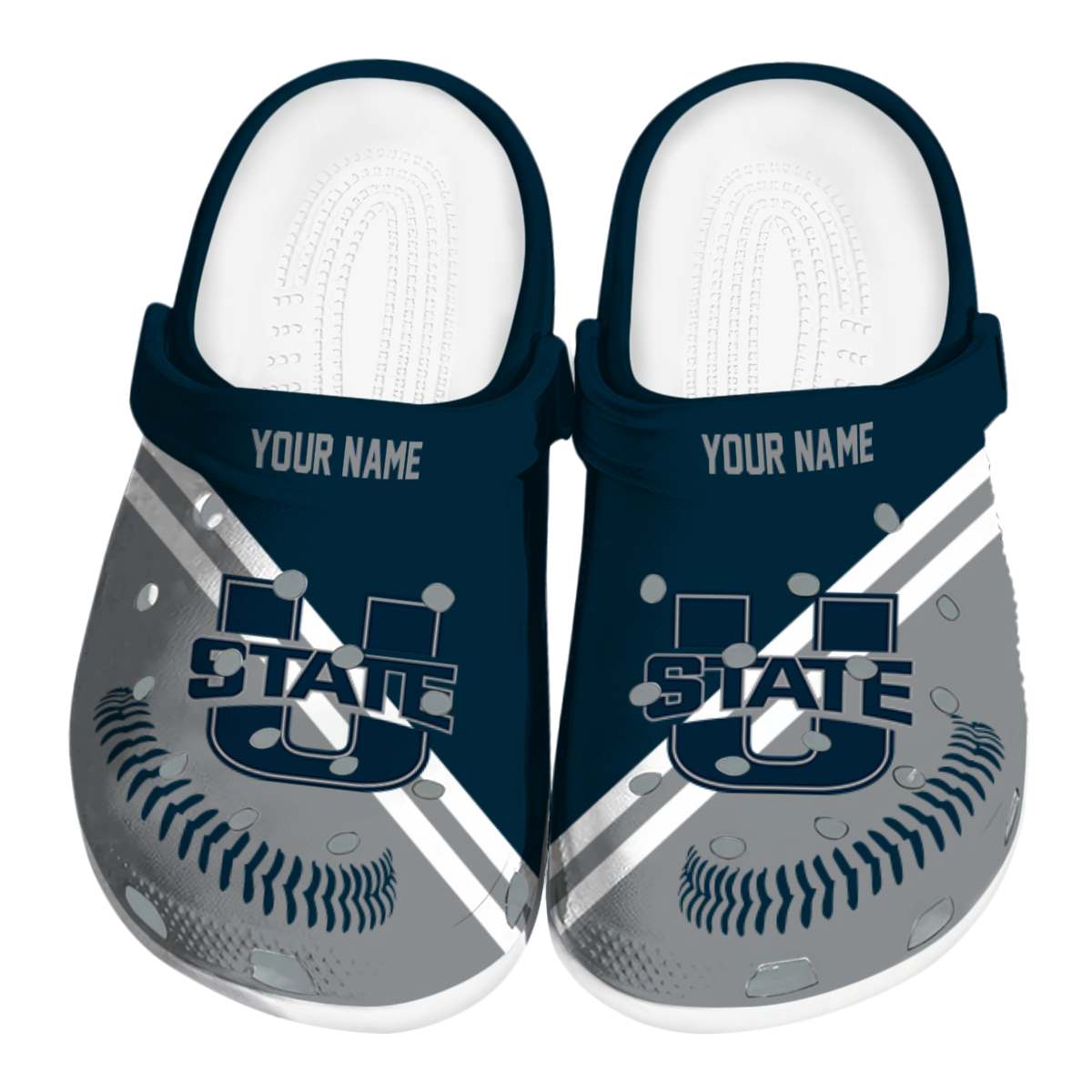 Utah State Aggies 2025 NCAA Sport Crocs Clogs For Men Women and Kids - GNL1465141