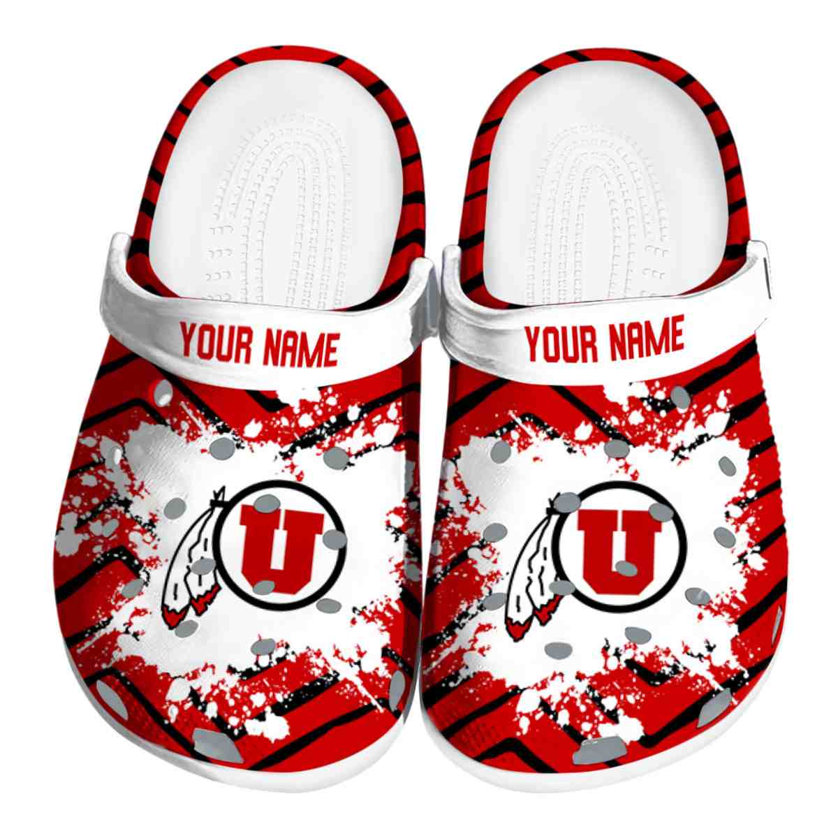 Utah Utes 2025 NCAA Sport Crocs Clogs For Men Women and Kids - GNL1465129