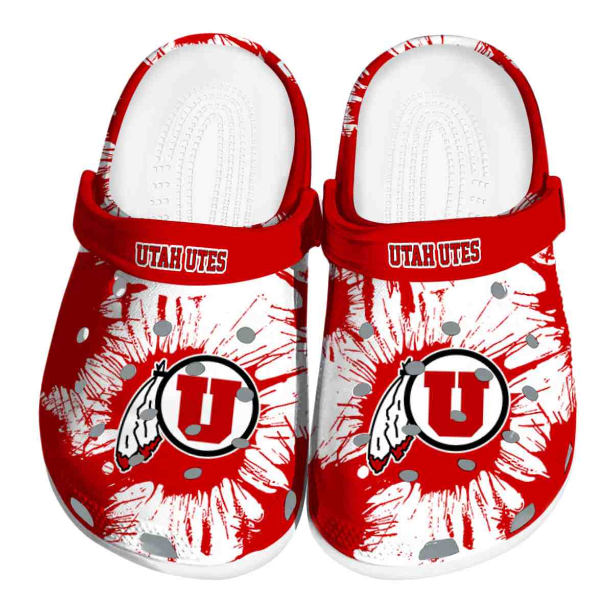 Utah Utes 2025 NCAA Sport Crocs Clogs For Men Women and Kids - GNL1465134