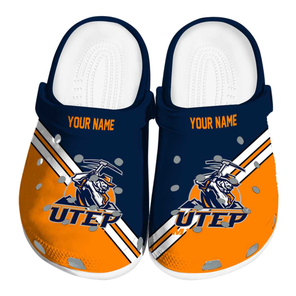 UTEP Miners 2025 NCAA Sport Crocs Clogs For Men Women and Kids - GNL1465155