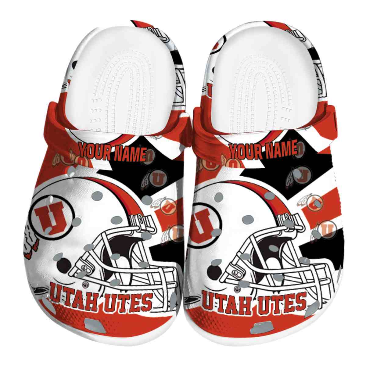 Utah Utes 2025 NCAA Sport Crocs Clogs For Men Women and Kids - GNL1465163