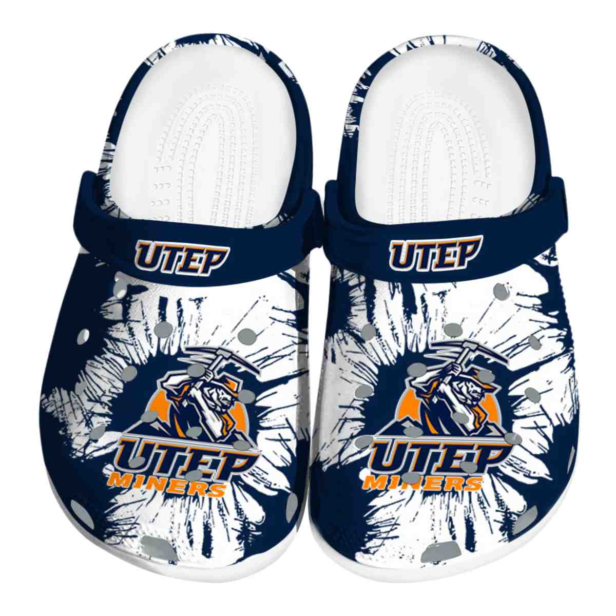 UTEP Miners 2025 NCAA Sport Crocs Clogs For Men Women and Kids - GNL1465159