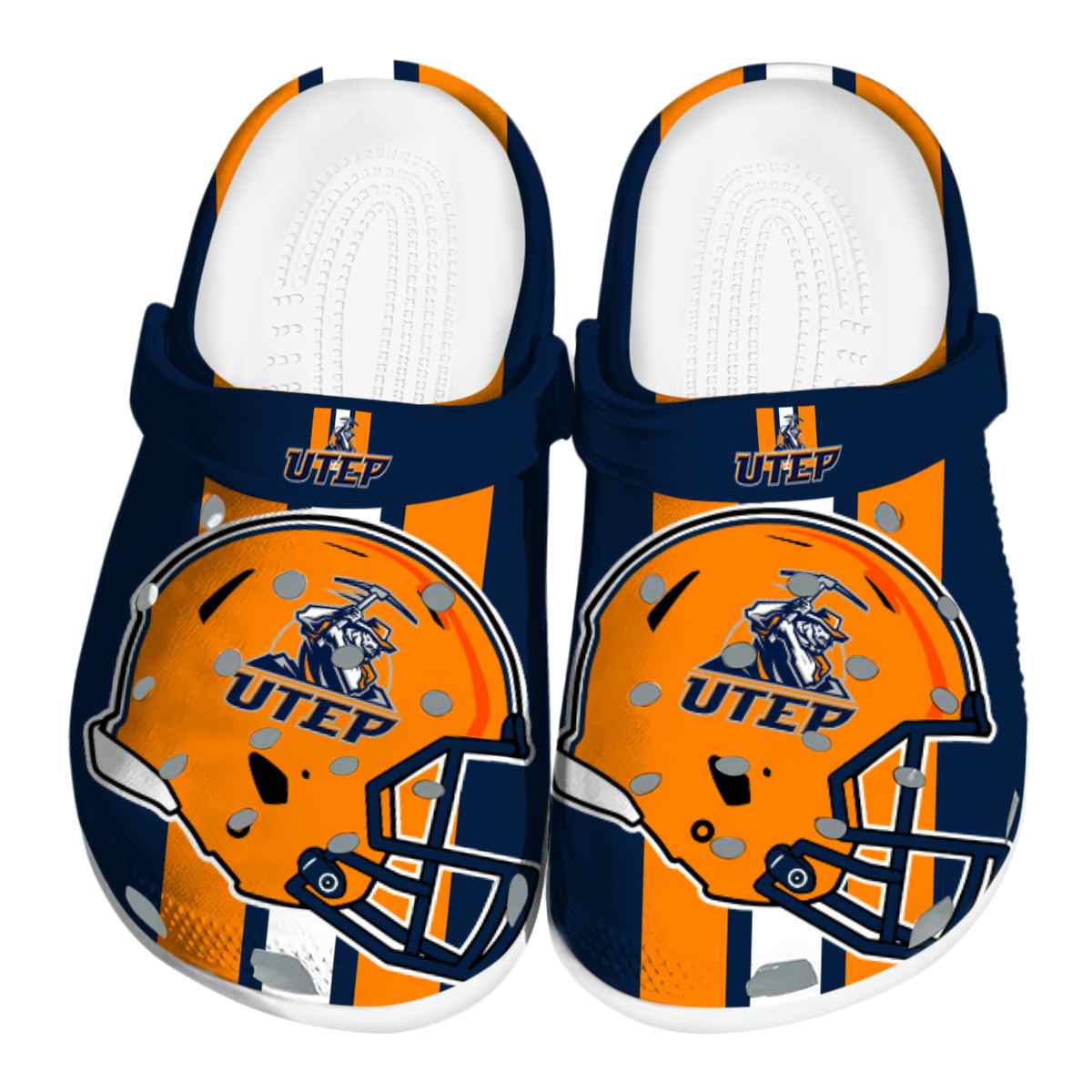 UTEP Miners 2025 NCAA Sport Crocs Clogs For Men Women and Kids - GNL1465144