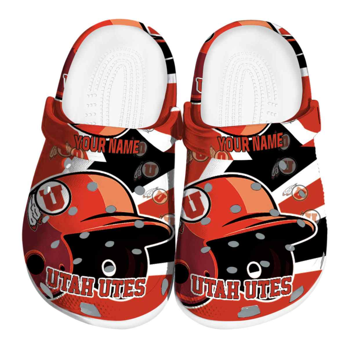 Utah Utes 2025 NCAA Sport Crocs Clogs For Men Women and Kids - GNL1465154