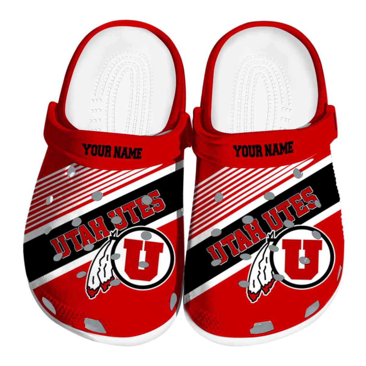 Utah Utes 2025 NCAA Sport Crocs Clogs For Men Women and Kids - GNL1465147