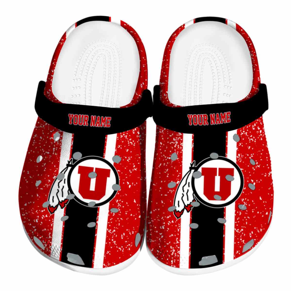 Utah Utes 2025 NCAA Sport Crocs Clogs For Men Women and Kids - GNL1465172
