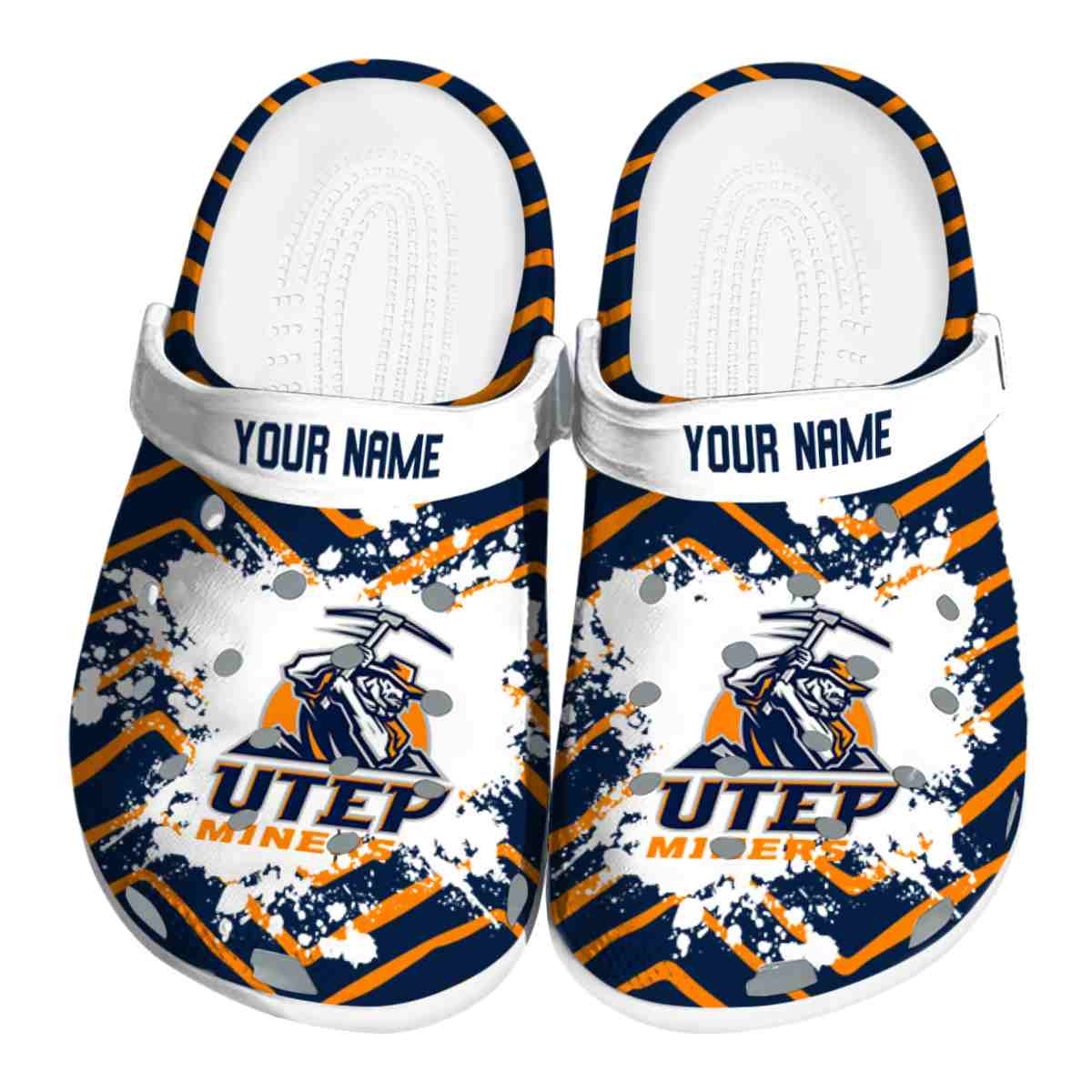 UTEP Miners 2025 NCAA Sport Crocs Clogs For Men Women and Kids - GNL1465200