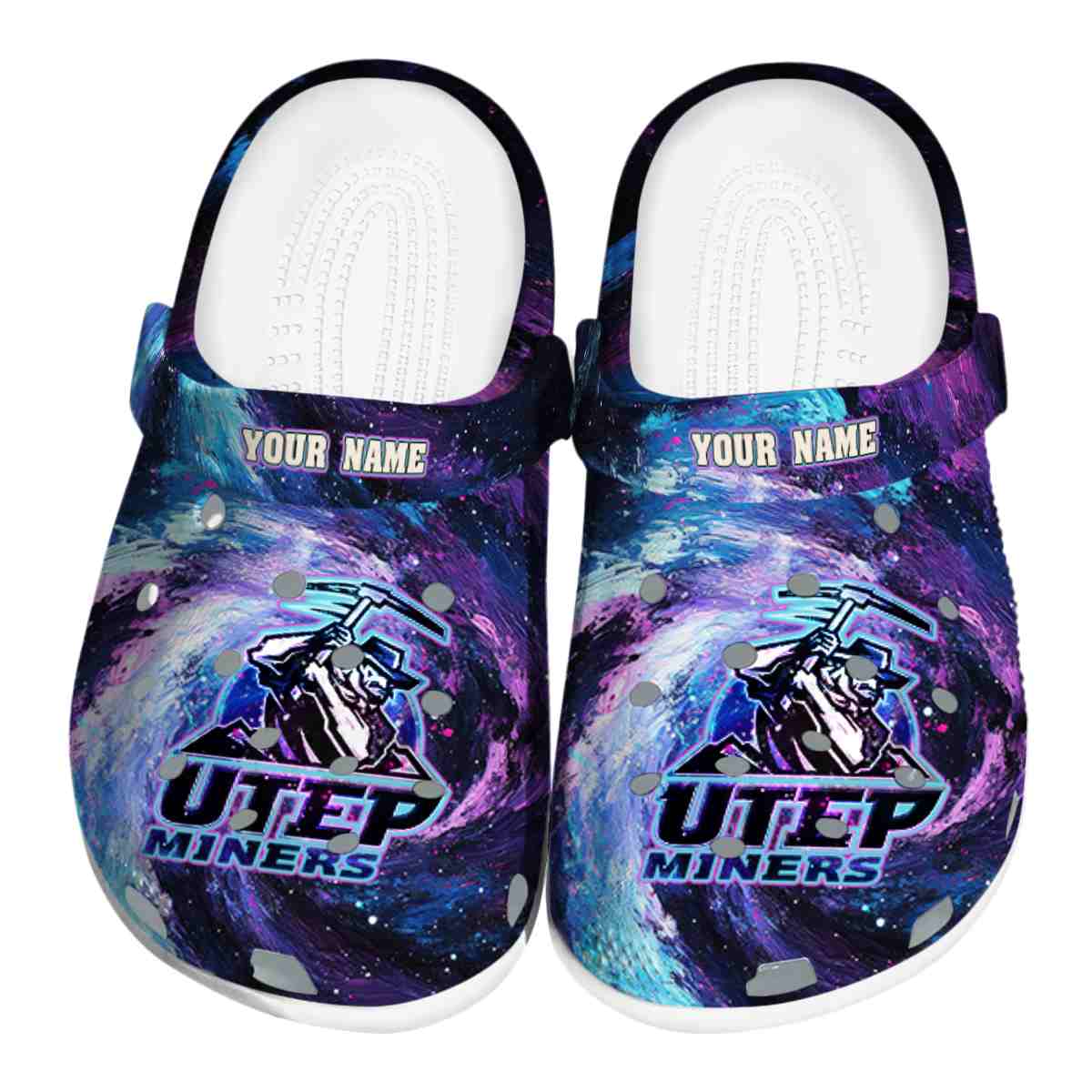 UTEP Miners 2025 NCAA Sport Crocs Clogs For Men Women and Kids - GNL1465182