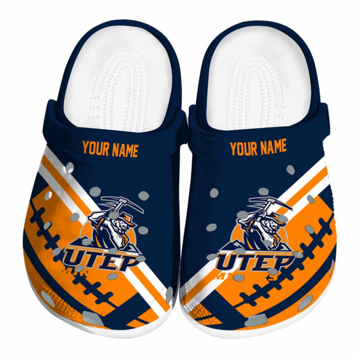 UTEP Miners 2025 NCAA Sport Crocs Clogs For Men Women and Kids - GNL1465201