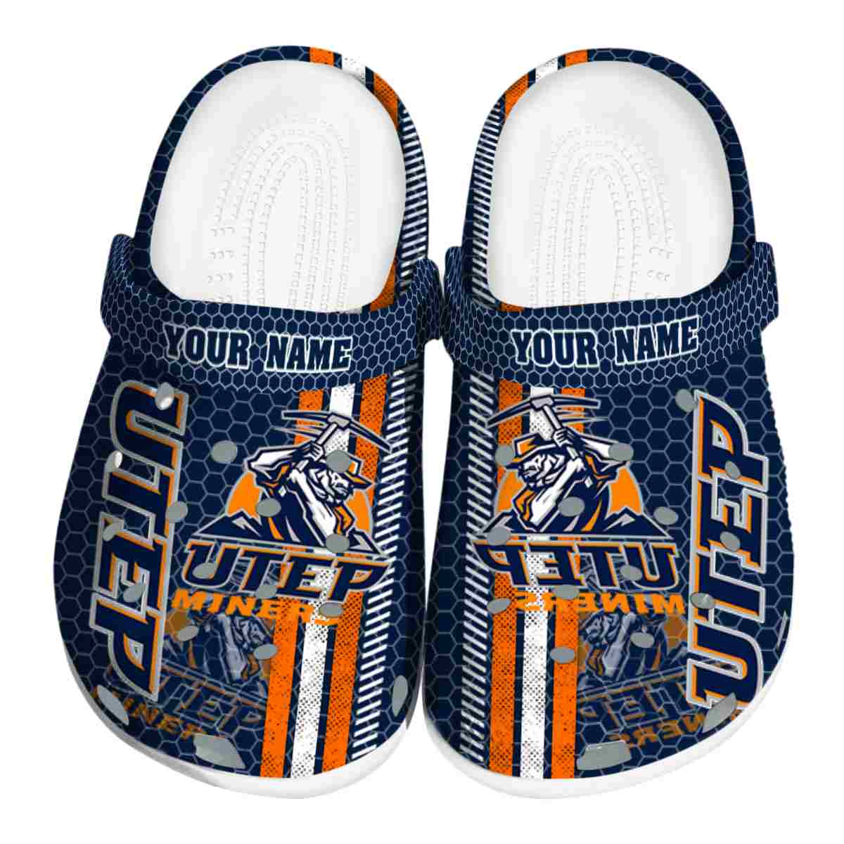 UTEP Miners 2025 NCAA Sport Crocs Clogs For Men Women and Kids - GNL1465186