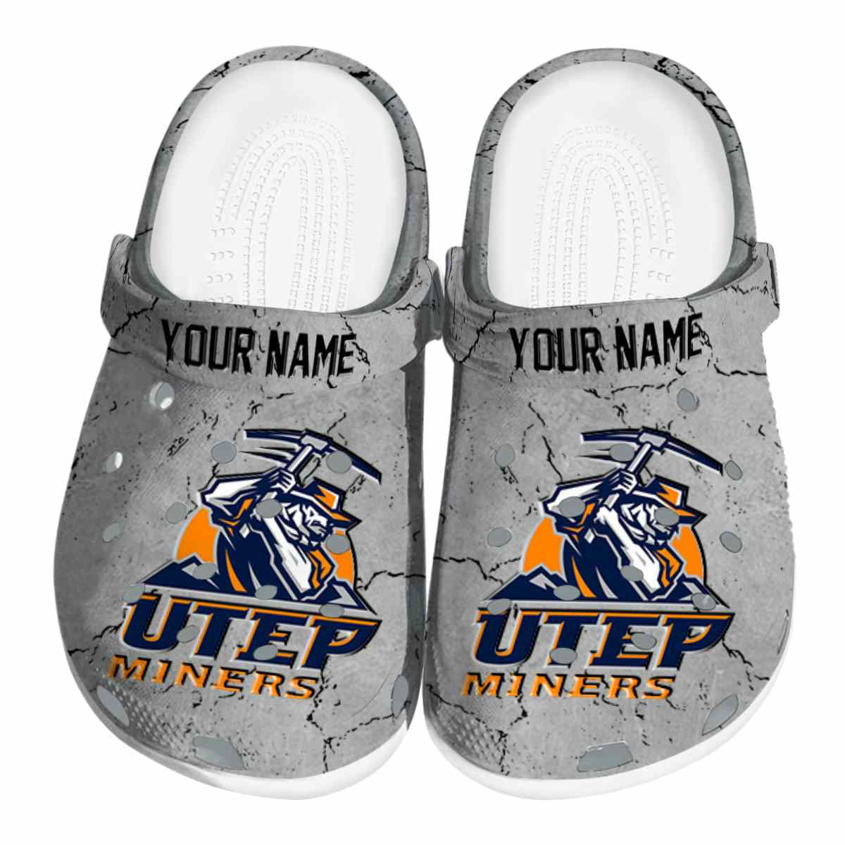 UTEP Miners 2025 NCAA Sport Crocs Clogs For Men Women and Kids - GNL1465189