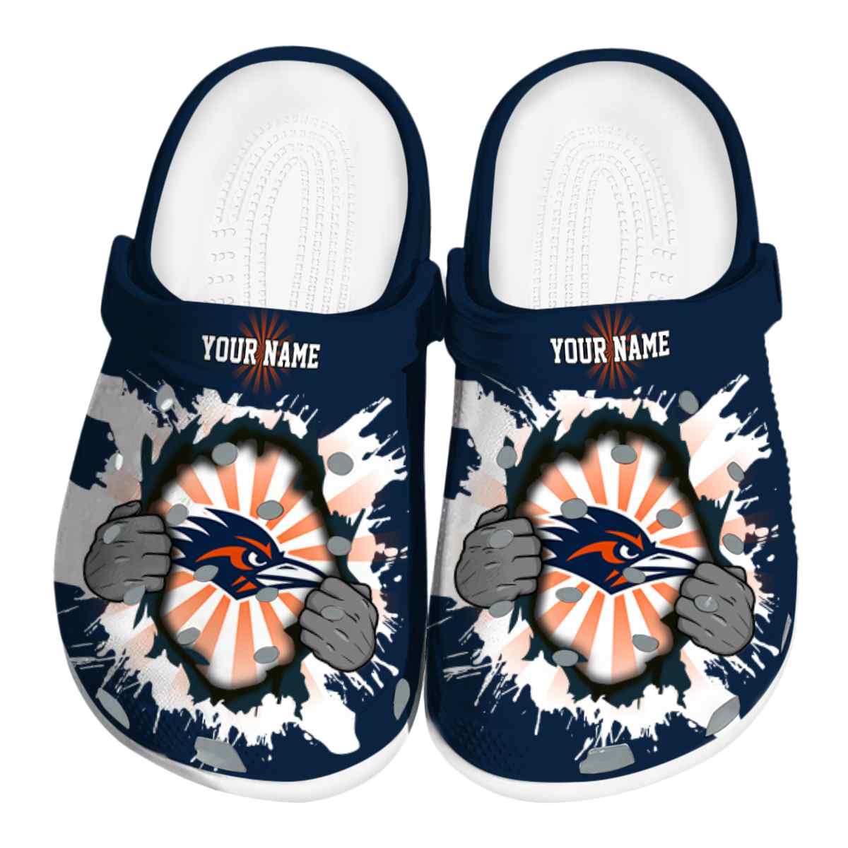 UTSA Roadrunners 2025 NCAA Sport Crocs Clogs For Men Women and Kids - GNL1465220