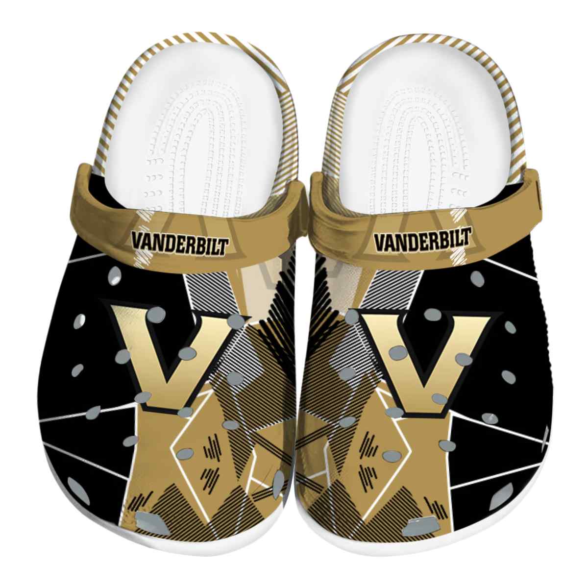 Vanderbilt Commodores 2025 NCAA Sport Crocs Clogs For Men Women and Kids - GNL1465245