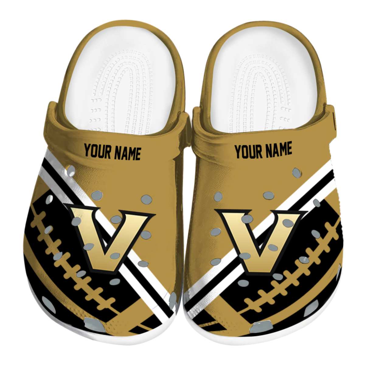 Vanderbilt Commodores 2025 NCAA Sport Crocs Clogs For Men Women and Kids - GNL1465262