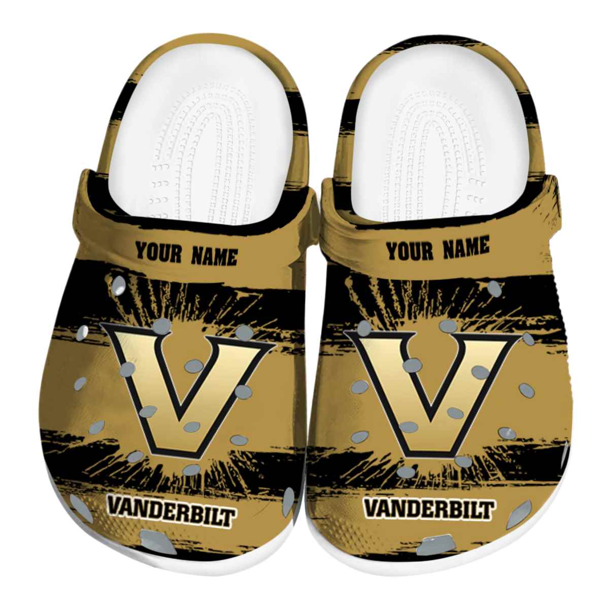 Vanderbilt Commodores 2025 NCAA Sport Crocs Clogs For Men Women and Kids - GNL1465239