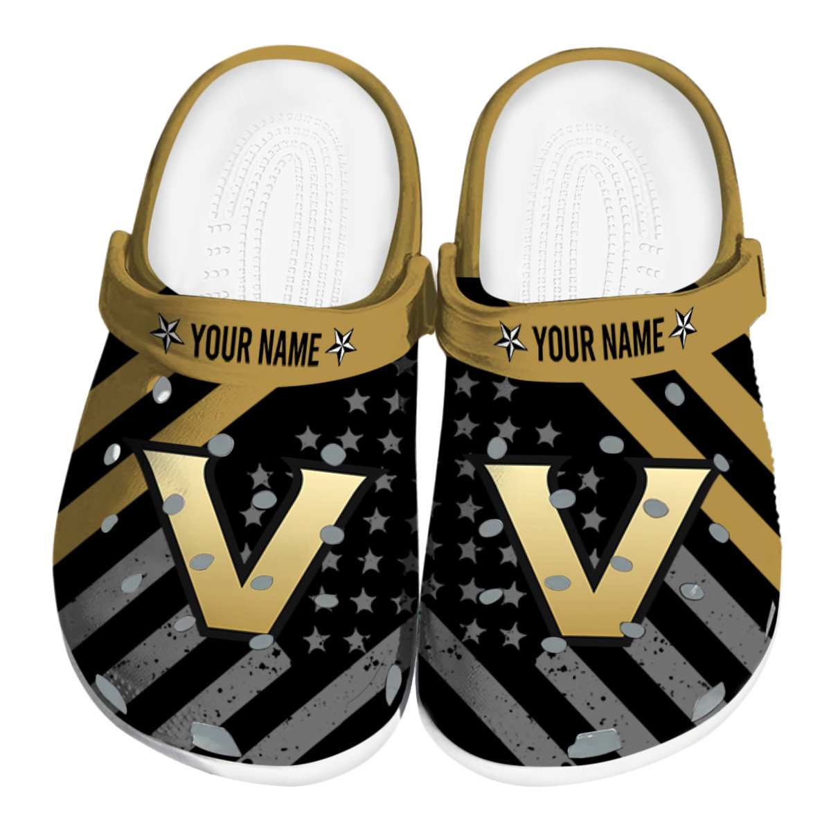 Vanderbilt Commodores 2025 NCAA Sport Crocs Clogs For Men Women and Kids - GNL1465259