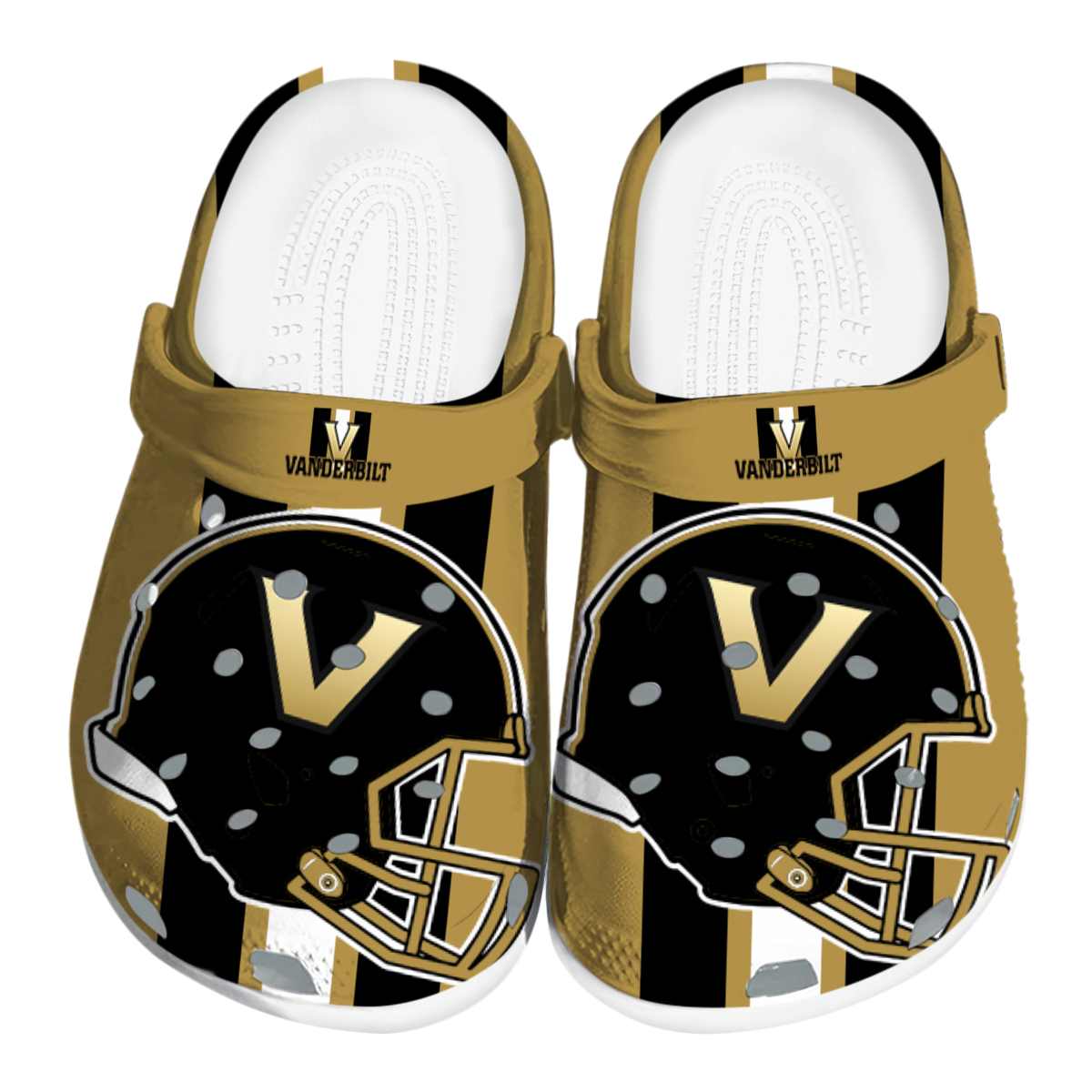 Vanderbilt Commodores 2025 NCAA Sport Crocs Clogs For Men Women and Kids - GNL1465263
