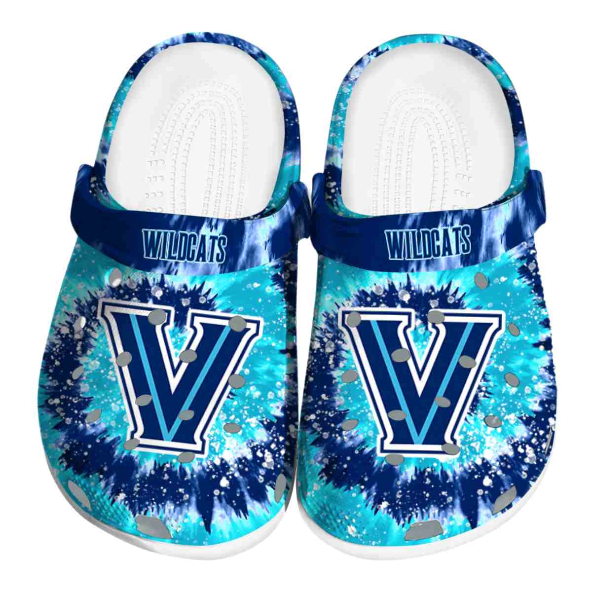 Villanova Wildcats 2025 NCAA Sport Crocs Clogs For Men Women and Kids - GNL1465275