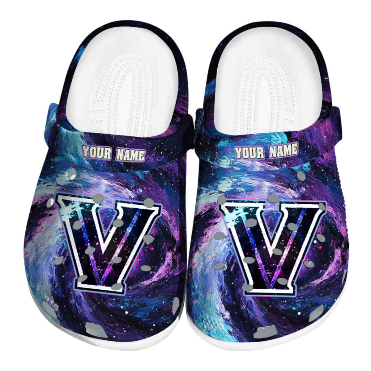 Villanova Wildcats 2025 NCAA Sport Crocs Clogs For Men Women and Kids - GNL1465268