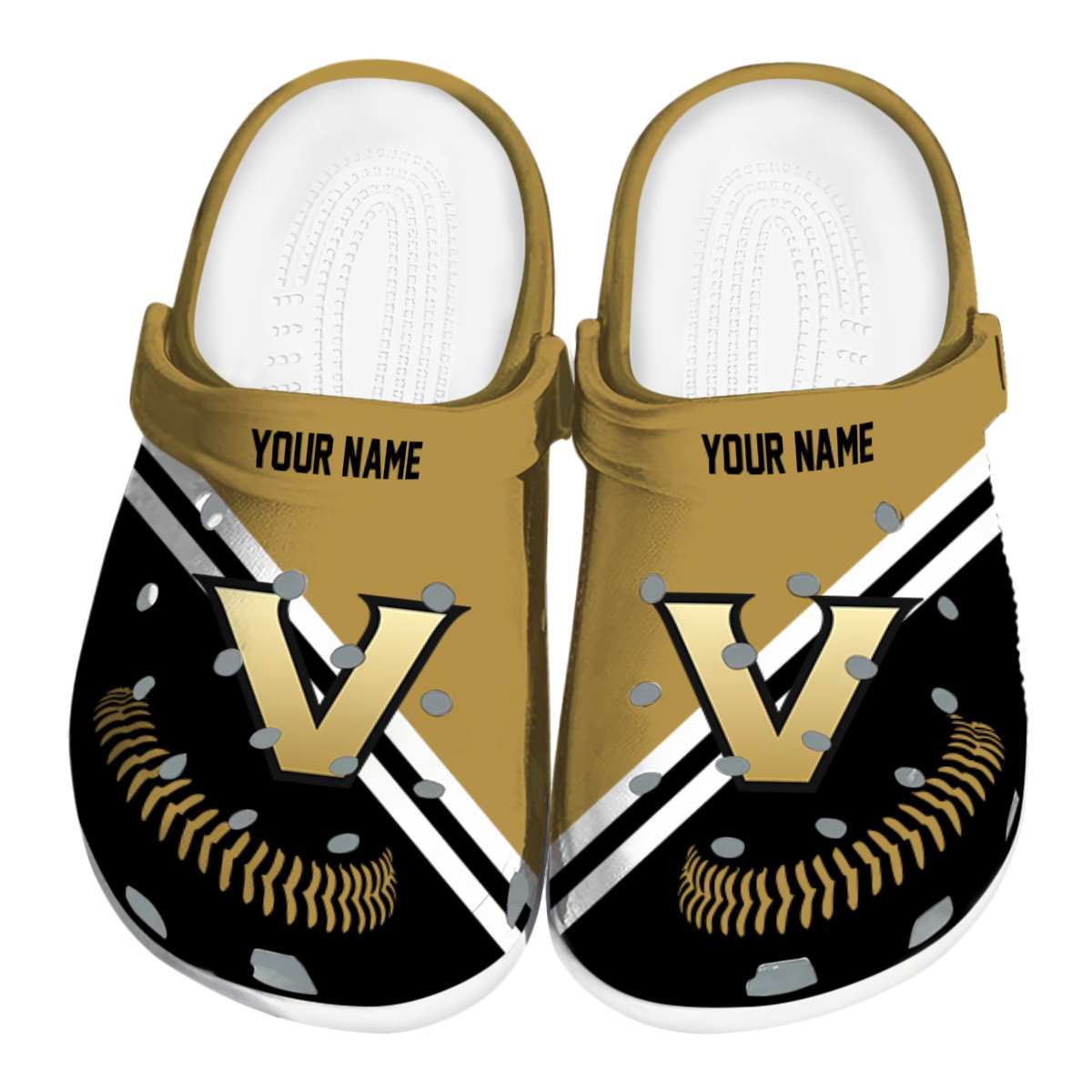 Vanderbilt Commodores 2025 NCAA Sport Crocs Clogs For Men Women and Kids - GNL1465276