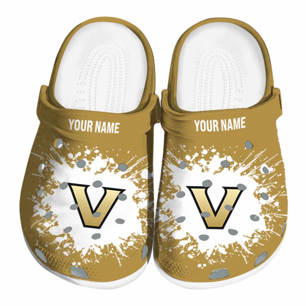 Vanderbilt Commodores 2025 NCAA Sport Crocs Clogs For Men Women and Kids - GNL1465282