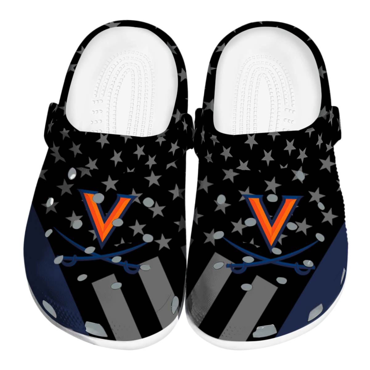 Virginia Cavaliers 2025 NCAA Sport Crocs Clogs For Men Women and Kids - GNL1465297
