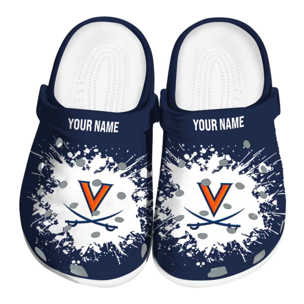 Virginia Cavaliers 2025 NCAA Sport Crocs Clogs For Men Women and Kids - GNL1465319