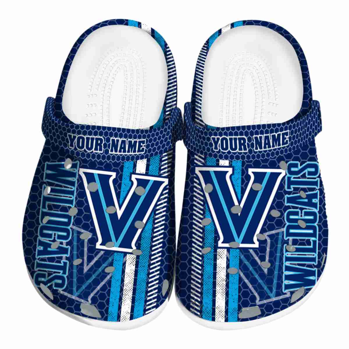 Villanova Wildcats 2025 NCAA Sport Crocs Clogs For Men Women and Kids - GNL1465301