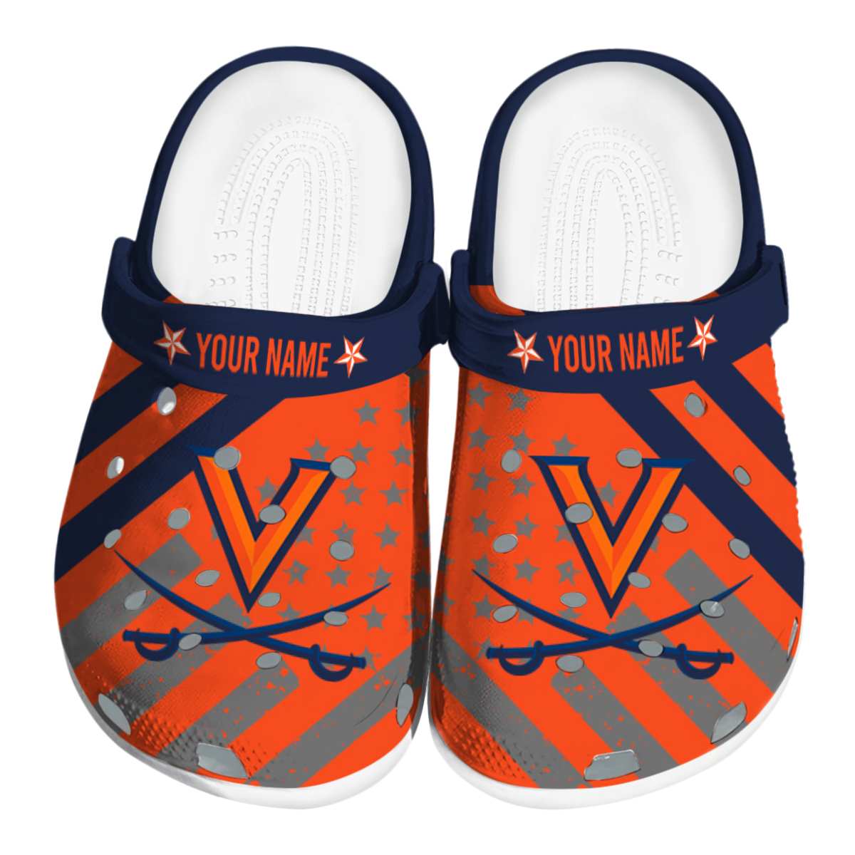Virginia Cavaliers 2025 NCAA Sport Crocs Clogs For Men Women and Kids - GNL1465315