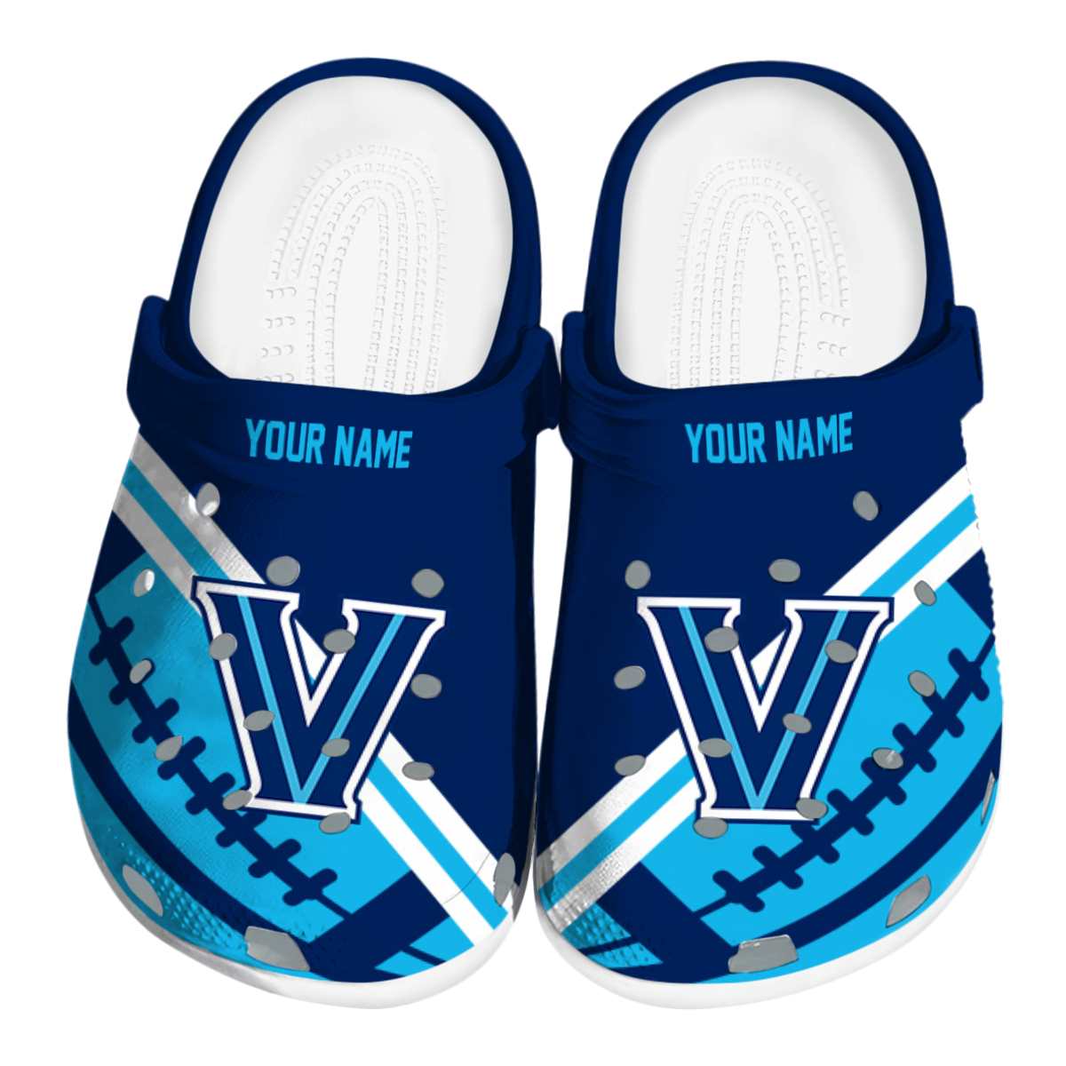 Villanova Wildcats 2025 NCAA Sport Crocs Clogs For Men Women and Kids - GNL1465310