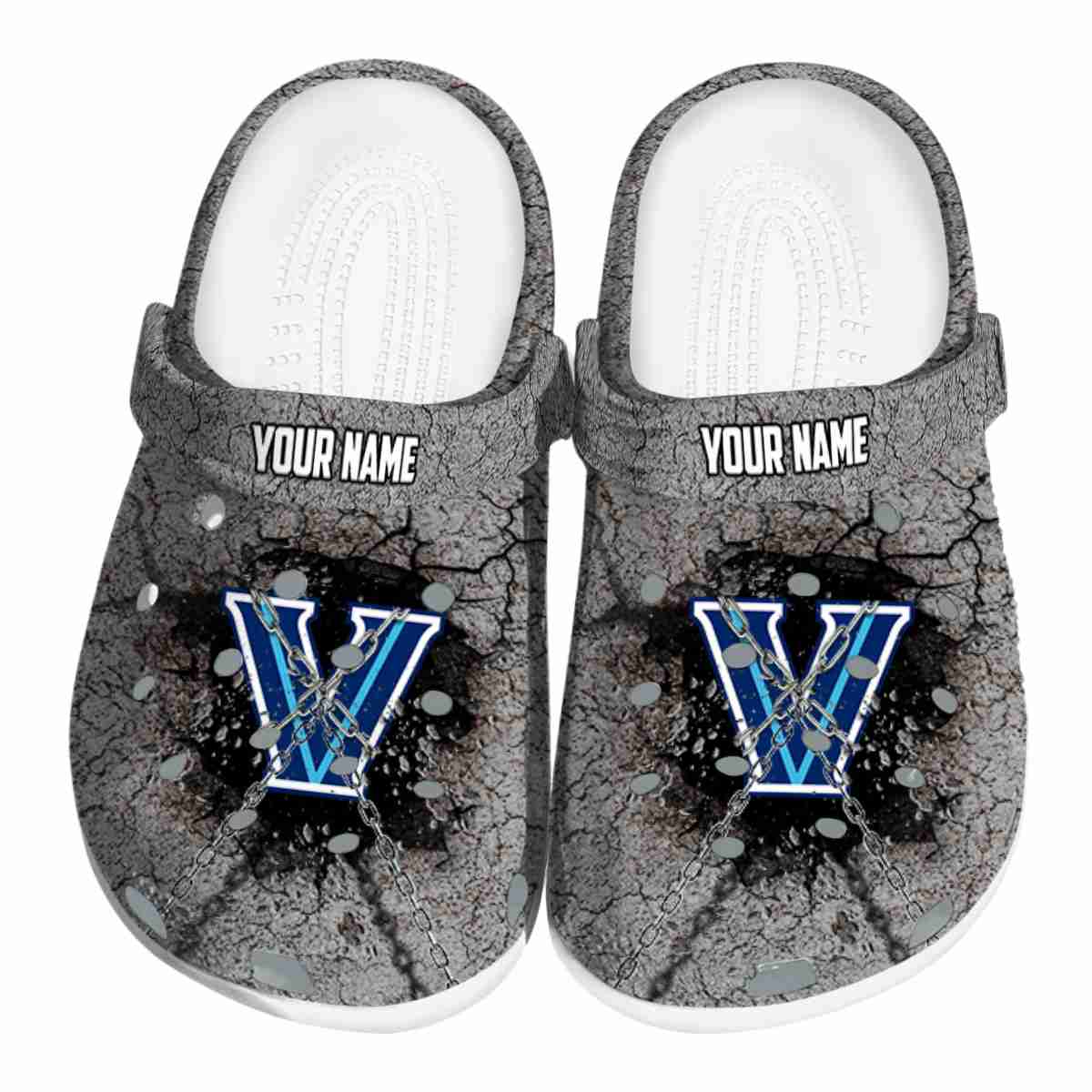 Villanova Wildcats 2025 NCAA Sport Crocs Clogs For Men Women and Kids - GNL1465318