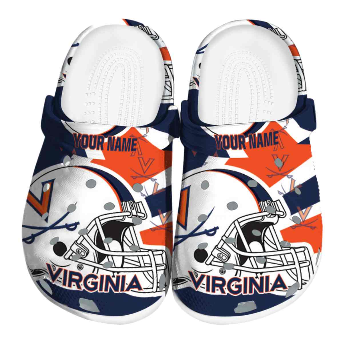 Virginia Cavaliers 2025 NCAA Sport Crocs Clogs For Men Women and Kids - GNL1465321