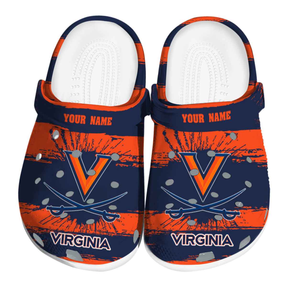 Virginia Cavaliers 2025 NCAA Sport Crocs Clogs For Men Women and Kids - GNL1465316
