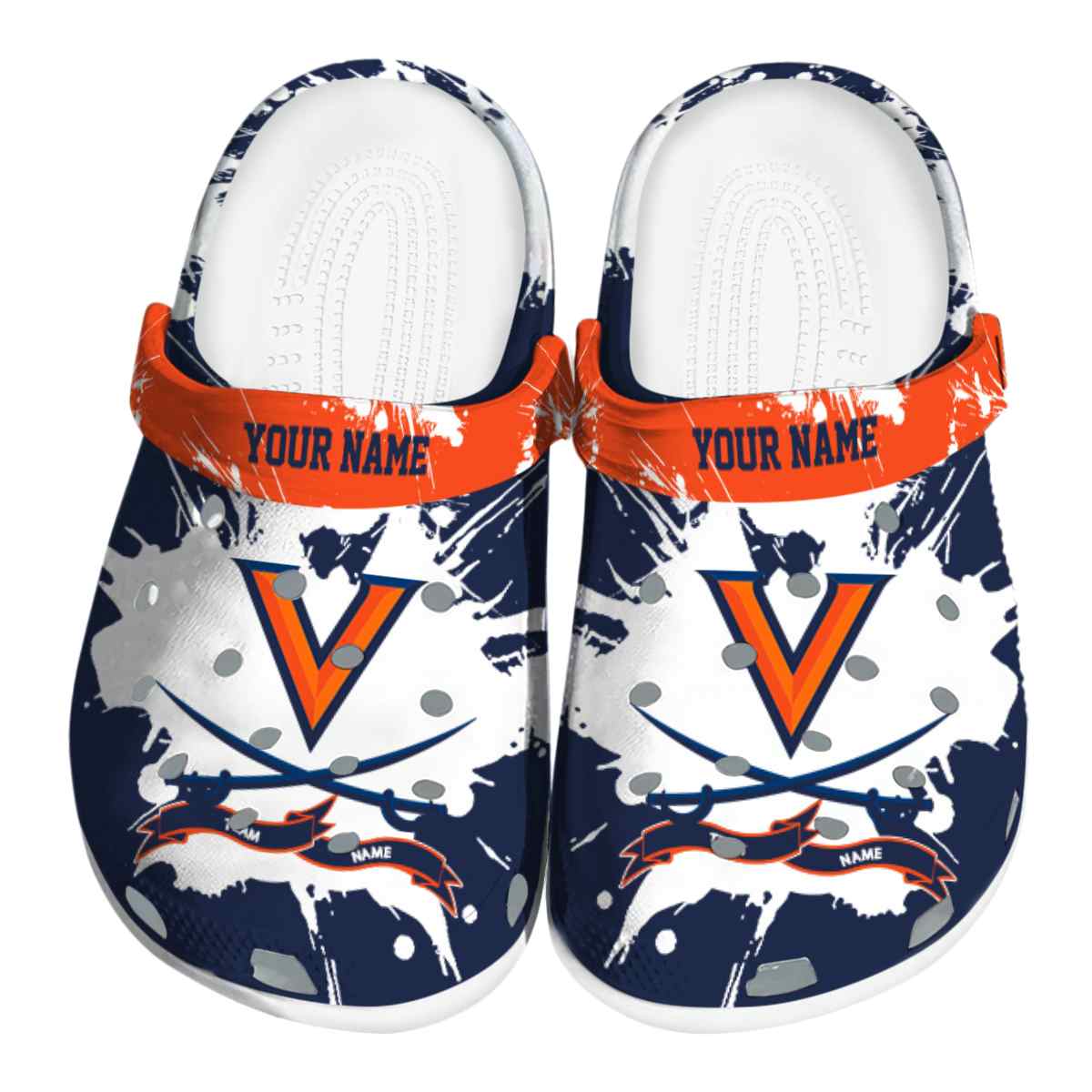 Virginia Cavaliers 2025 NCAA Sport Crocs Clogs For Men Women and Kids - GNL1465325