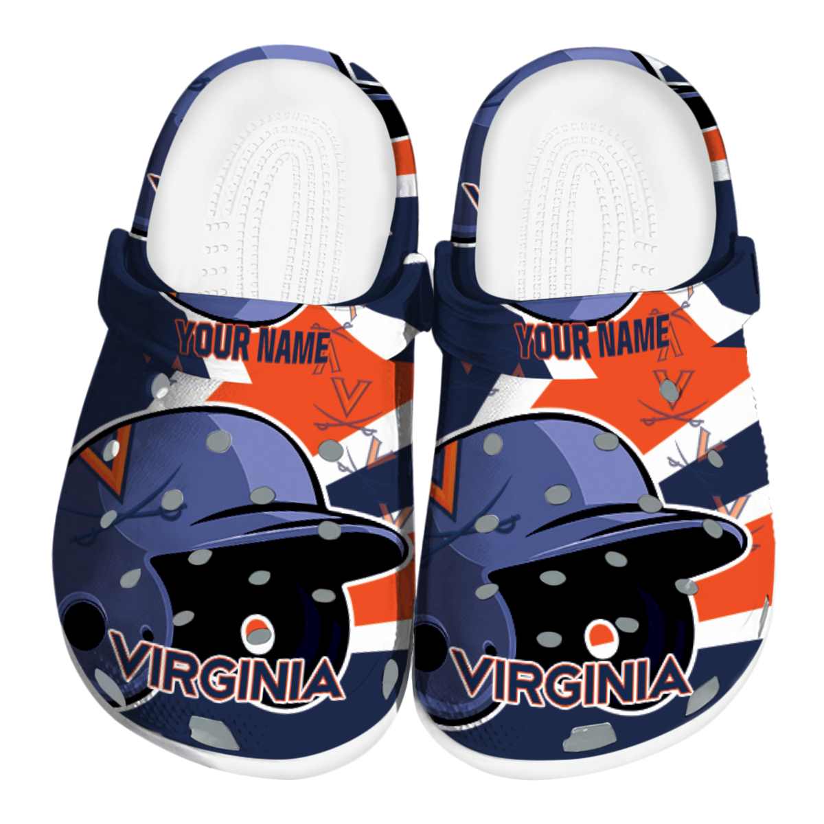 Virginia Cavaliers 2025 NCAA Sport Crocs Clogs For Men Women and Kids - GNL1465327